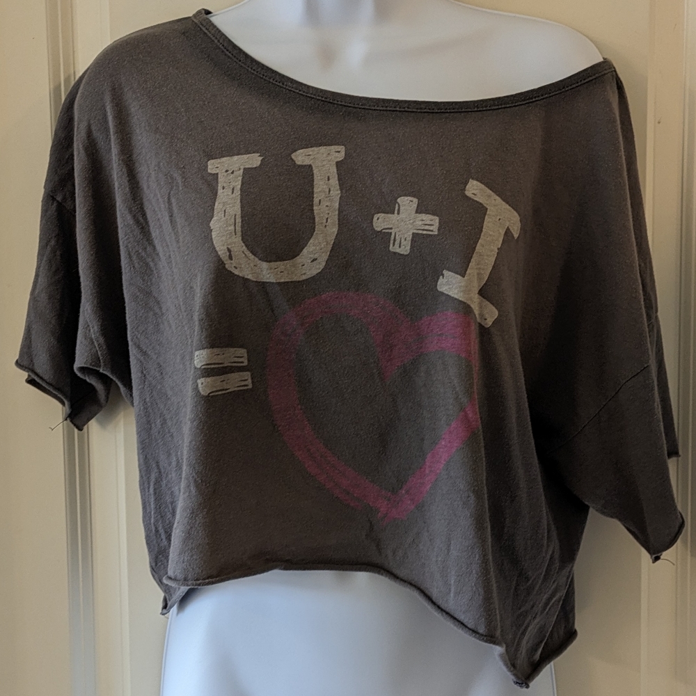 80's Style Dance Top Size Large
